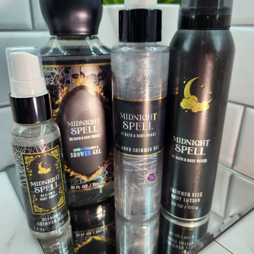 Bath and Body MIDNIGHT SPELL bundle